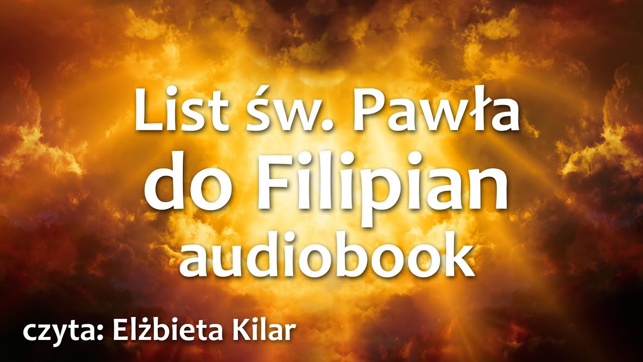 List św. Pawła apostoła do Filipian audiobook  - mp3 do słuchania - UBG