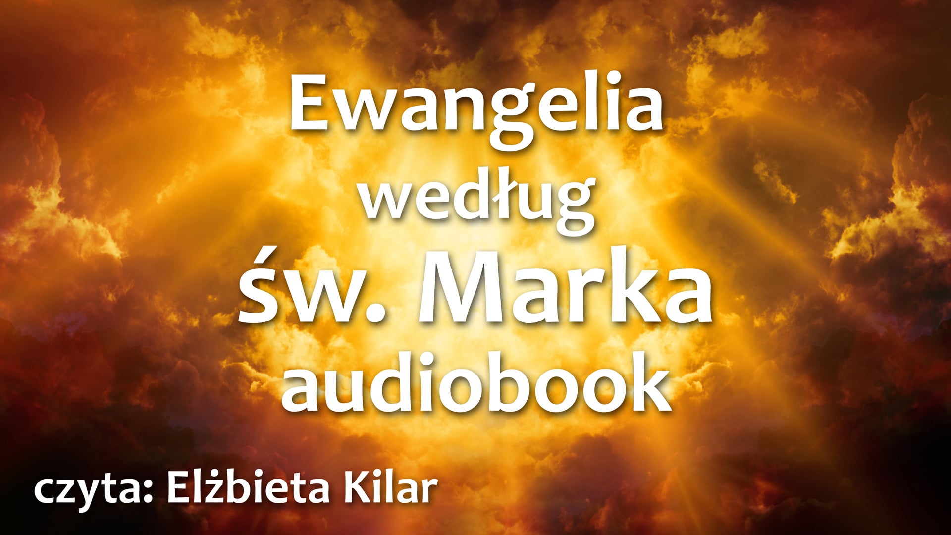 Ewangelia w/g św. Marka - audiobook - UBG